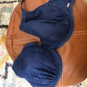 Fantasie bathing suit top in navy, marseille color